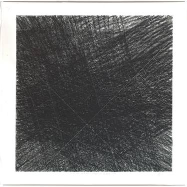 "For Sebald", charcoal 16 stripes 64x64 cm, N°3 thumb
