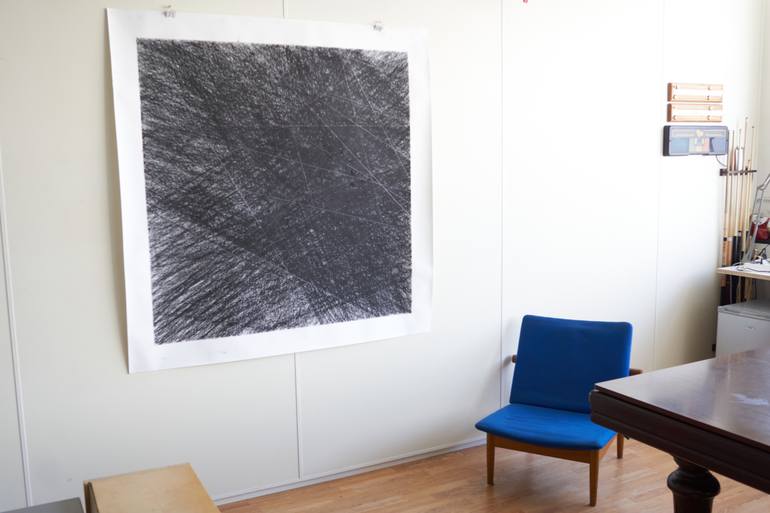 Original Abstract Drawing by Hlynur Helgason