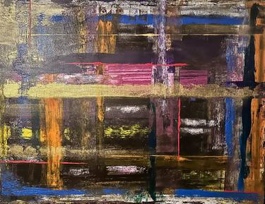 Original Abstract Expressionism Abstract Paintings by Charles LaVeL
