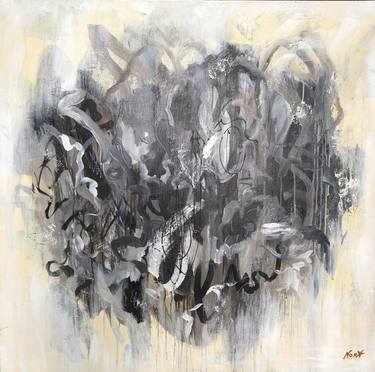 Original Abstract Expressionism Abstract Paintings by Olena Kryvonos
