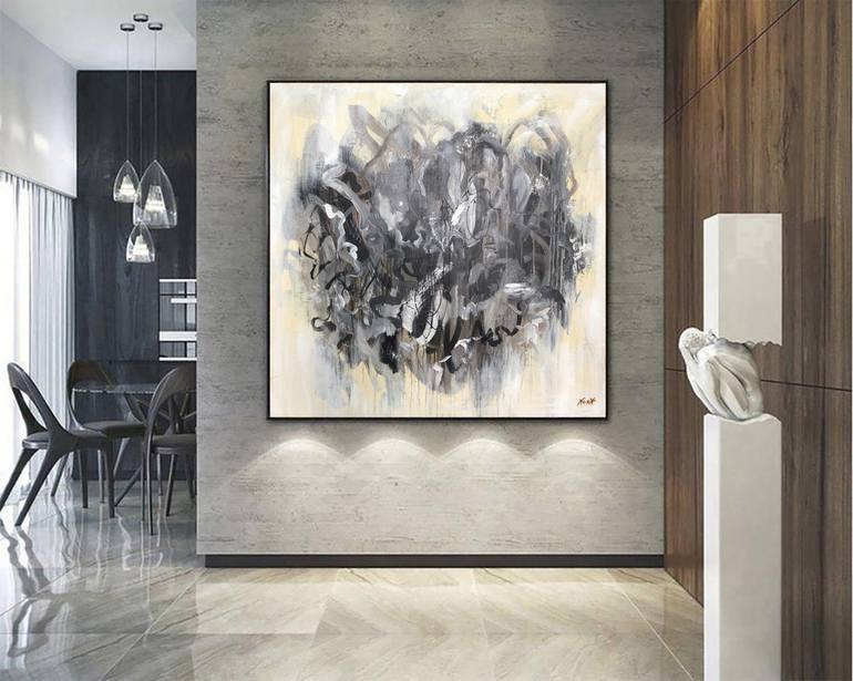 Original Abstract Painting by Olena Kryvonos