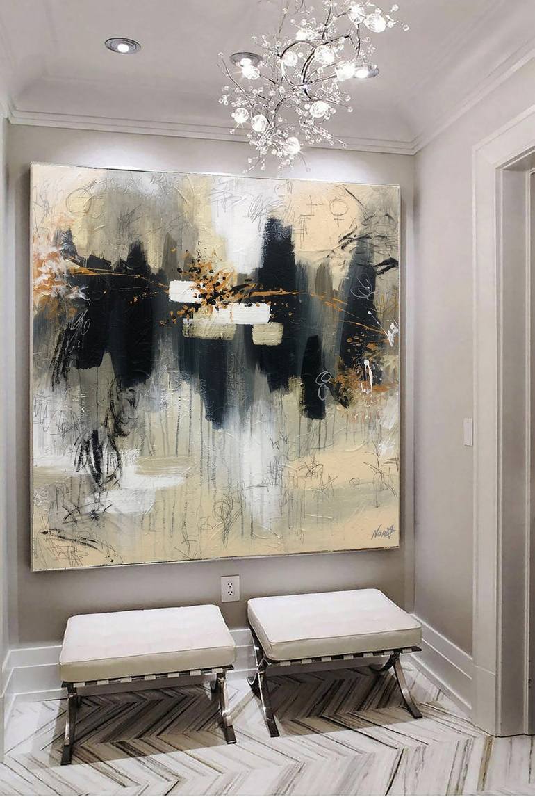 Original Modern Abstract Painting by Olena Kryvonos