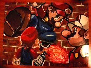 Mario on the wall thumb