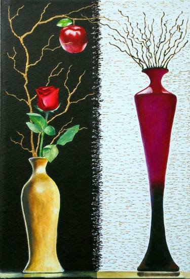 Print of Expressionism Still Life Paintings by SERHIY BEREZIN