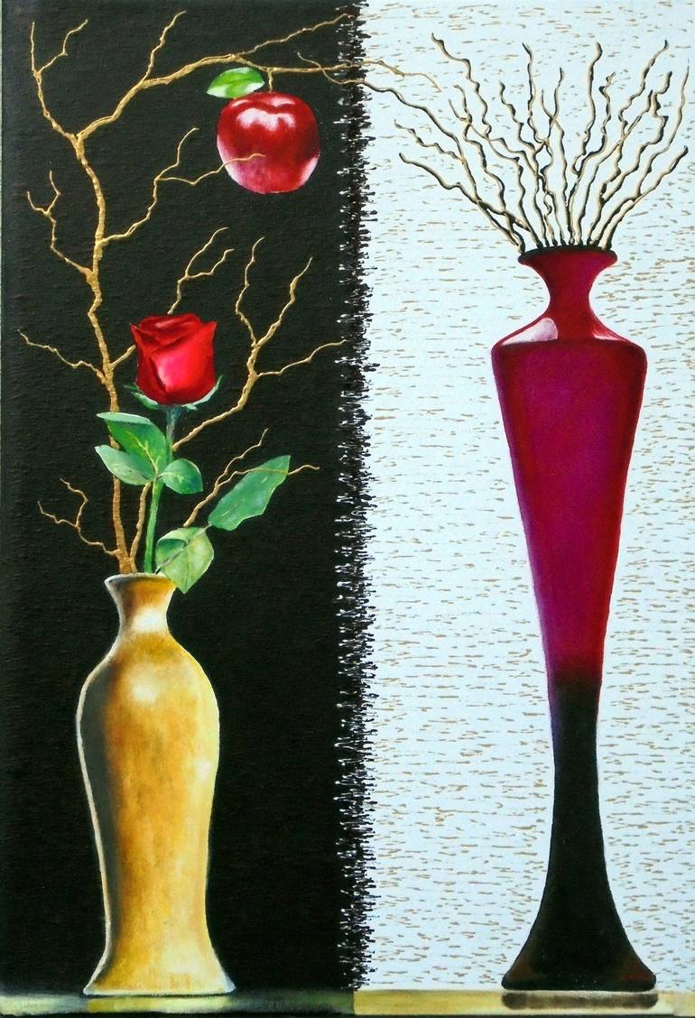 Print of Expressionism Still Life Paintings by Serhiy Berezin