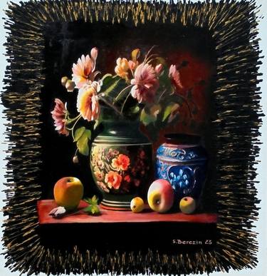 Original Floral Paintings by SERHIY BEREZIN