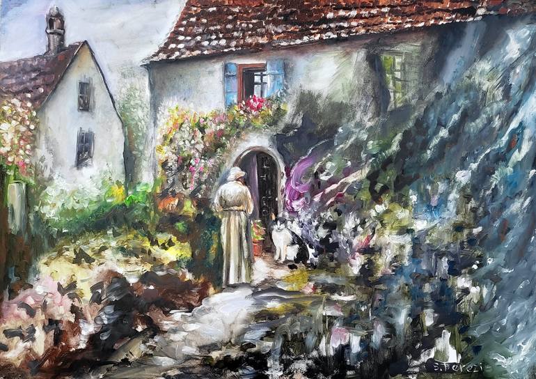 Print of Abstract Expressionism Fantasy Paintings by Serhiy Berezin