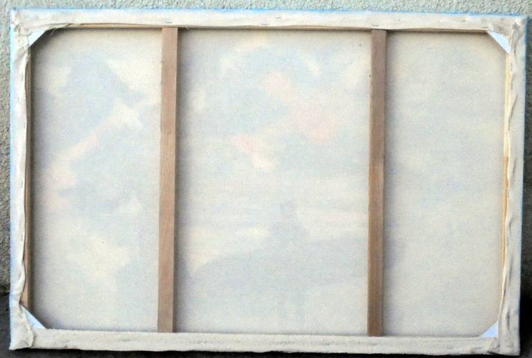 Original Art Deco Landscape Painting by Serhiy Berezin