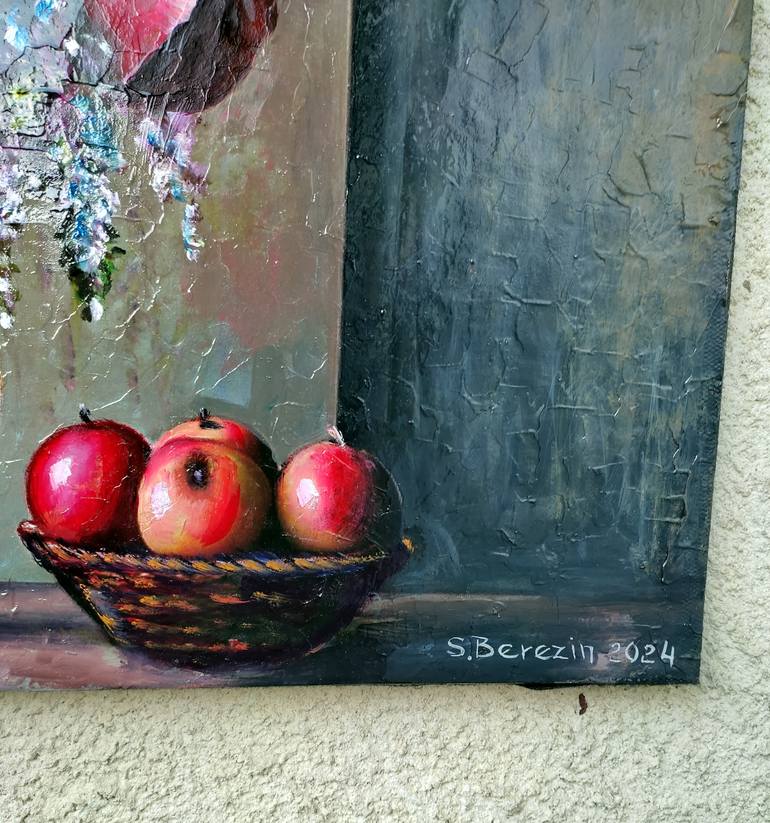 Original Realism Still Life Painting by Serhiy Berezin