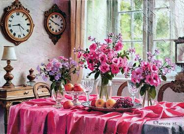 Original Realism Still Life Painting by Serhiy Berezin
