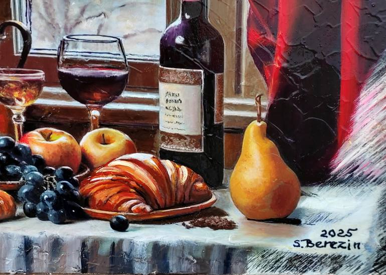 Original Impressionism Still Life Painting by Serhiy Berezin