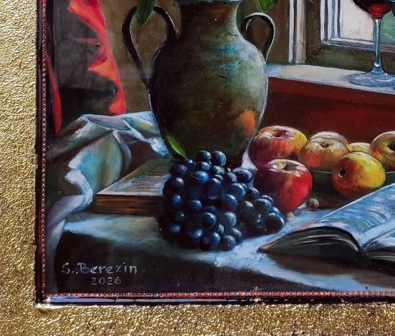 Original Realism Still Life Painting by Serhiy Berezin