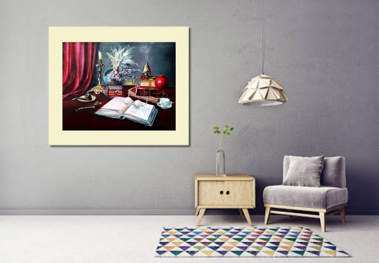 Original Realism Still Life Painting by Serhiy Berezin