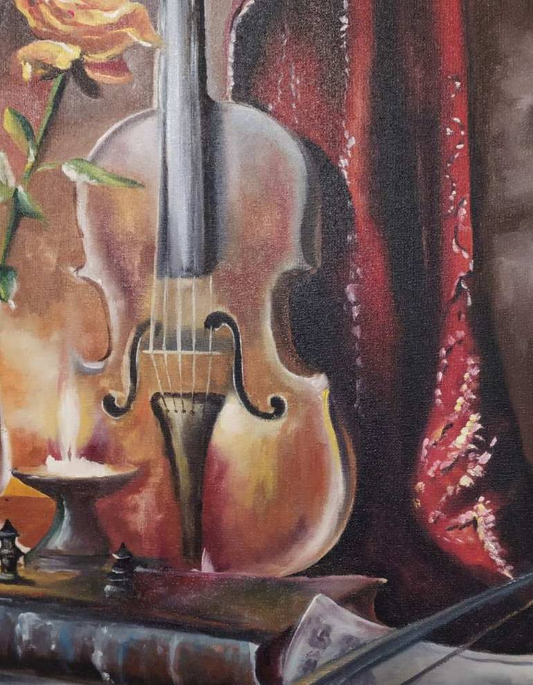 Original Realism Still Life Painting by Serhiy Berezin