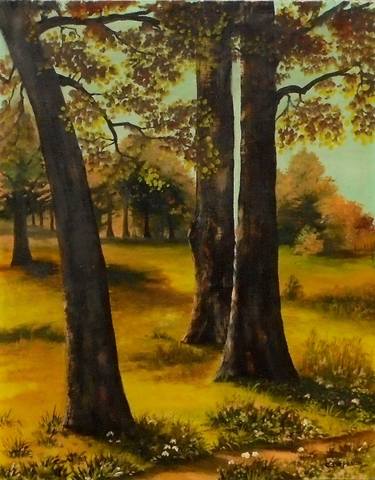 Original Realism Landscape Paintings by SERHIY BEREZIN