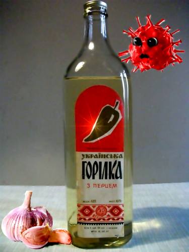 Vodka with pepper for coronovirus - Limited Edition of 100 thumb