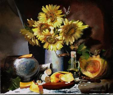 Original Realism Still Life Paintings by SERHIY BEREZIN