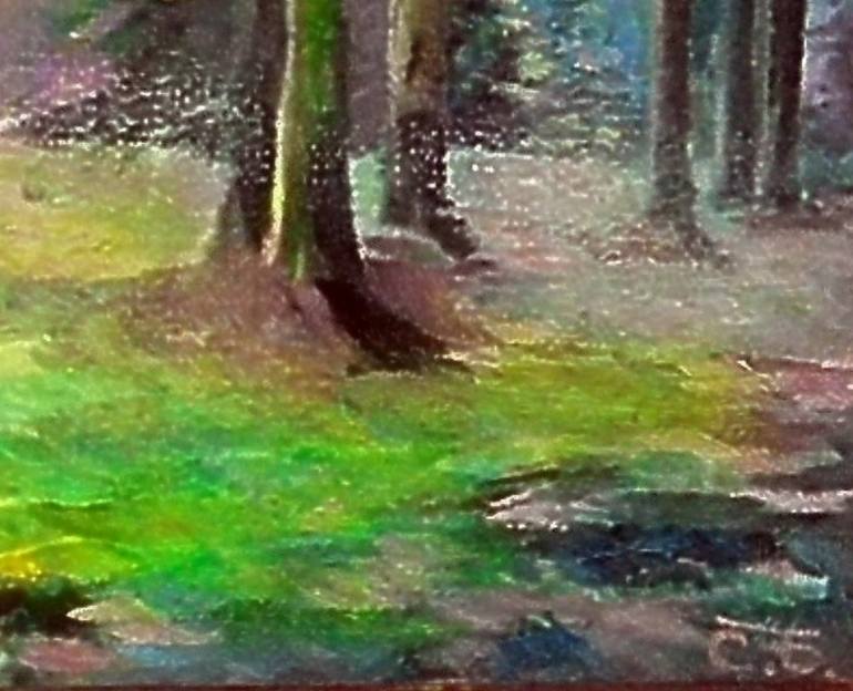 Original Impressionism Landscape Painting by SERHIY BEREZIN