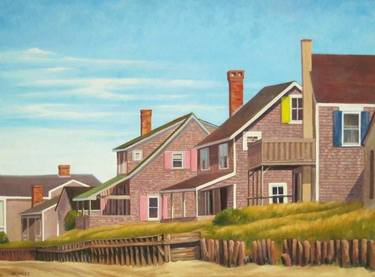 Original Realism Architecture Paintings by Kenneth Hawkey