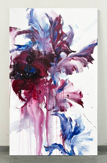 Original Abstract Nature Paintings by Rosi Roys