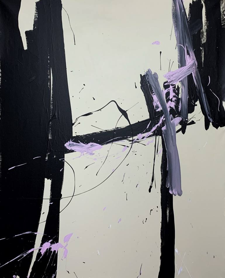 Original Expressionism Abstract Painting by Rosi Roys