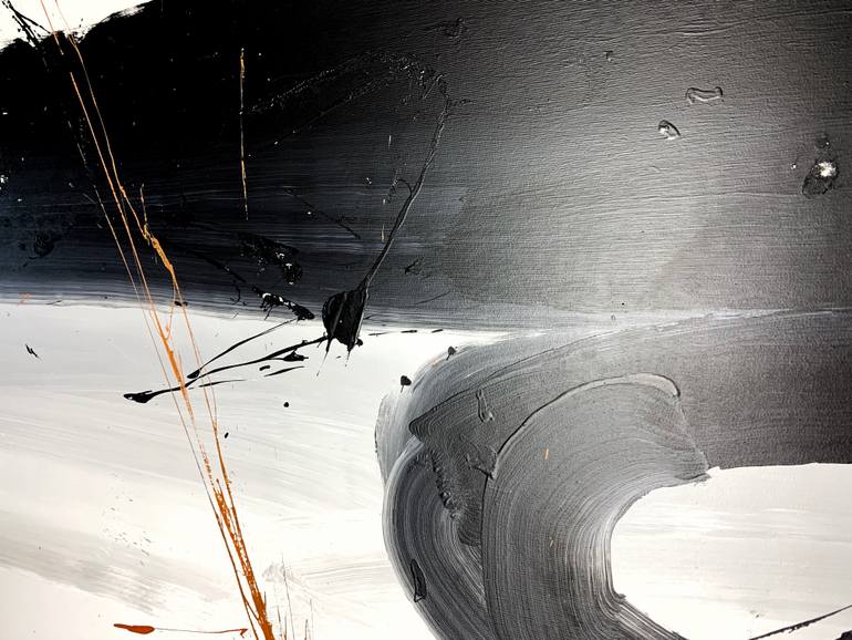 Original Abstract Expressionism Abstract Painting by Rosi Roys