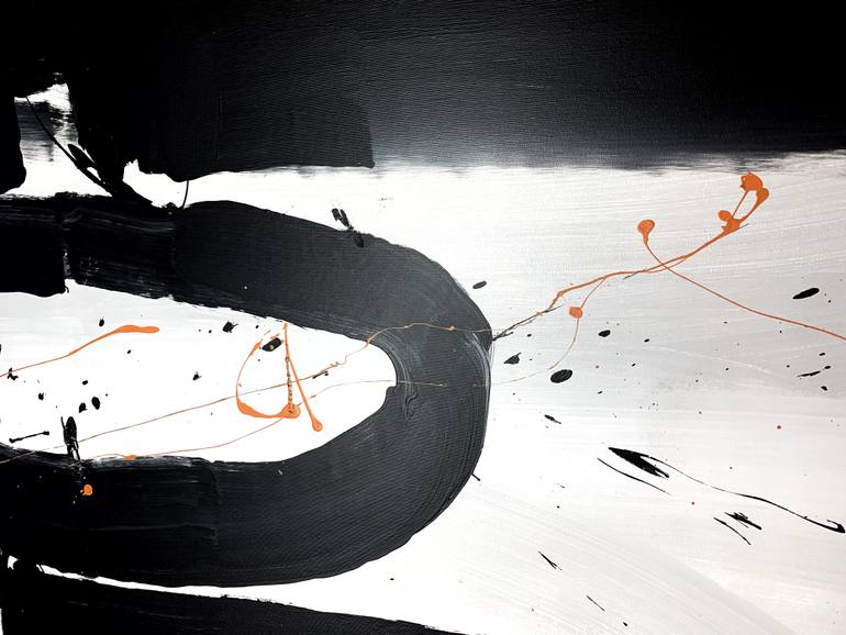 Original Abstract Expressionism Abstract Painting by Rosi Roys