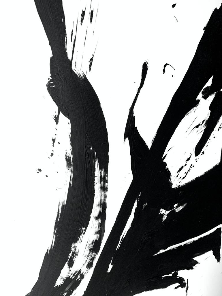Original Abstract Expressionism Abstract Painting by Rosi Roys