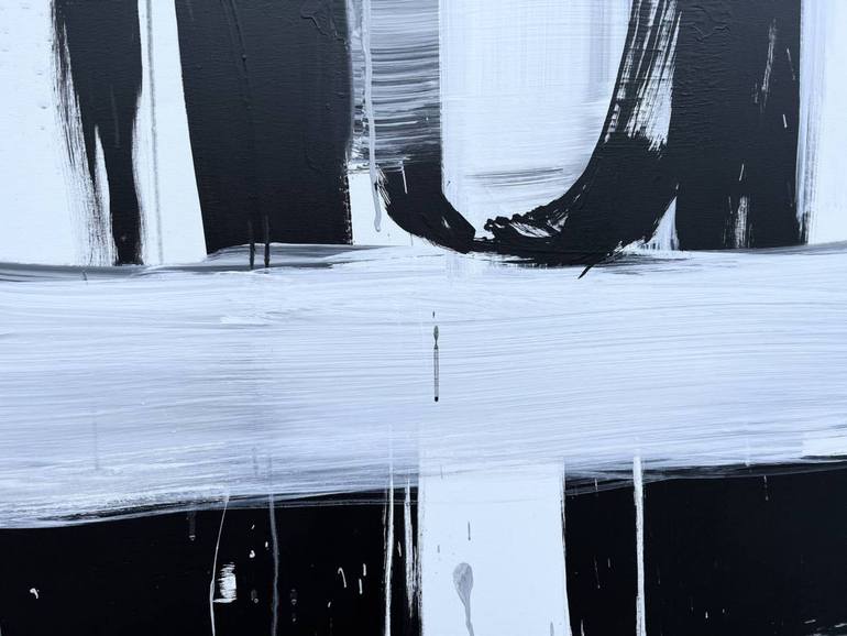 Original Abstract Expressionism Abstract Painting by Rosi Roys