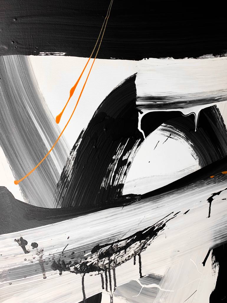 Original Abstract Expressionism Abstract Painting by Rosi Roys