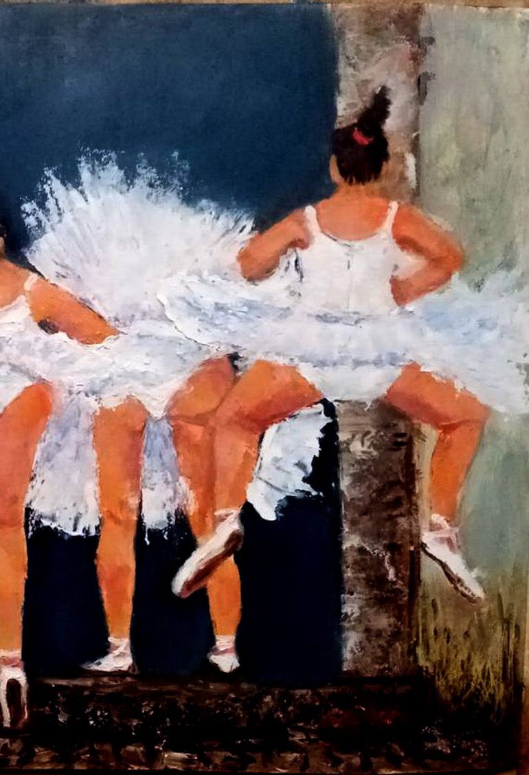 Original Figurative Women Painting by Irina Shulzhenko