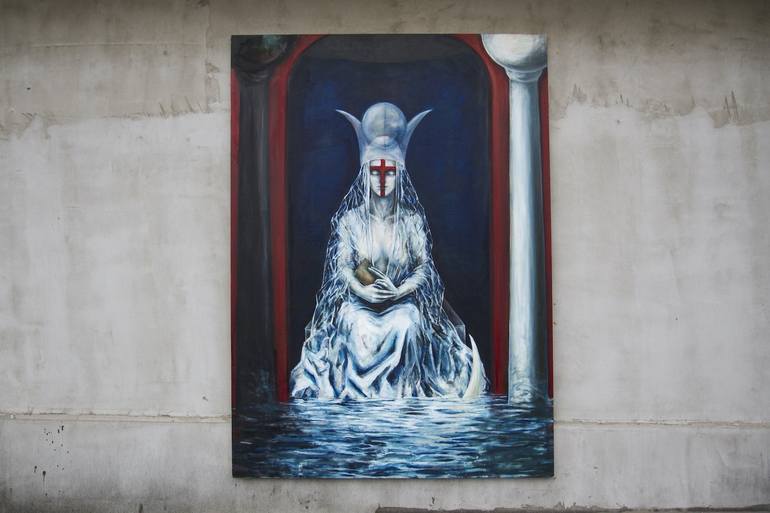 Original Figurative Fantasy Painting by Kristina Tica