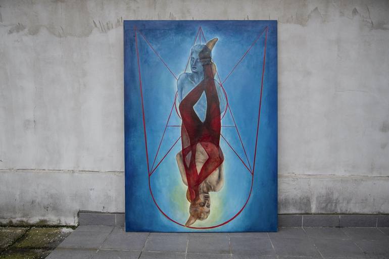 Original Figurative Fantasy Painting by Kristina Tica