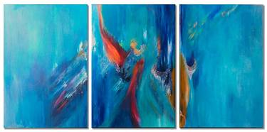 Original Abstract Paintings by Carolyn Victoria McKechnie