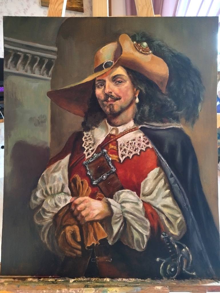 Musketeer Painting by Mykola Mormysh | Saatchi Art