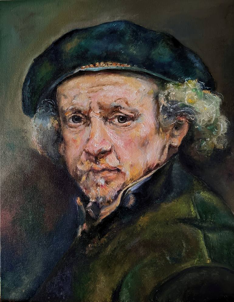 Rembrandt Painting by Mykola Mormysh Saatchi Art