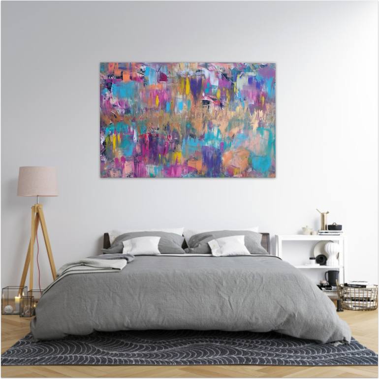 Original Fine Art Abstract Painting by Sabrina Orban