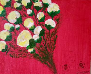 Original Modern Floral Paintings by Bhavani Prakash