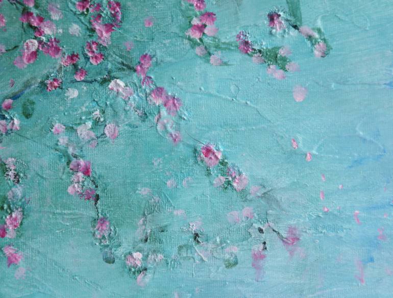 Original Impressionism Floral Painting by Carolyn Miller