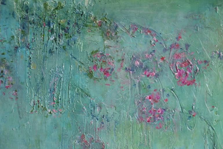 Original Impressionism Floral Painting by Carolyn Miller