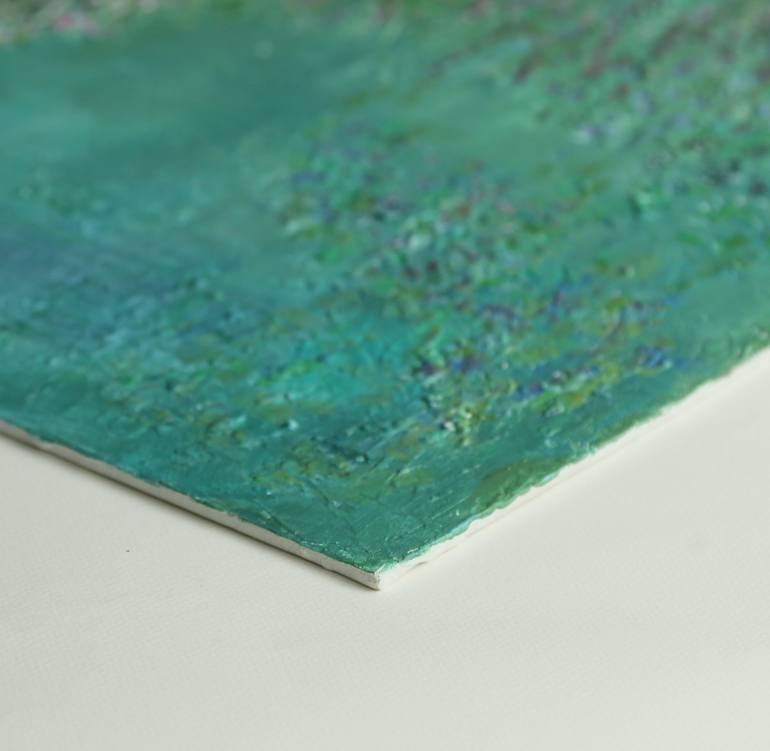 Original Abstract Expressionism Floral Painting by Carolyn Miller