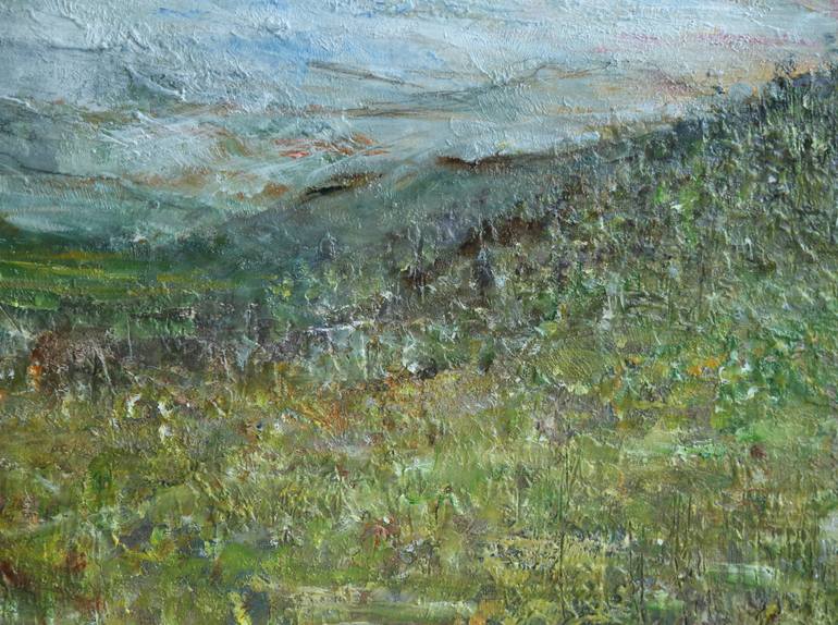 Original Expressionism Landscape Painting by Carolyn Miller