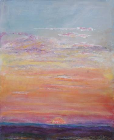 Original Abstract Landscape Paintings by Carolyn Miller