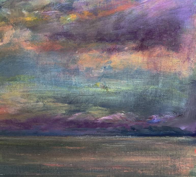 Original Abstract Seascape Painting by Carolyn Miller