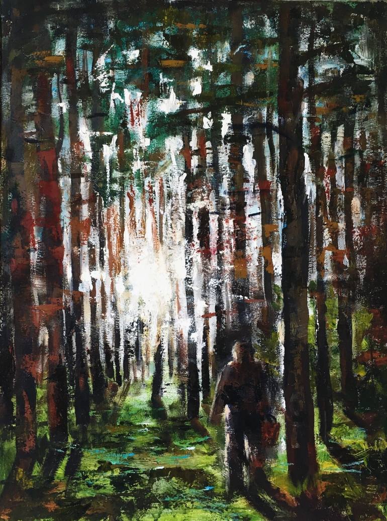 White world Painting by ulyana saveleva Saatchi Art