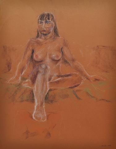 Print of Figurative Nude Drawings by Betul Yuksel