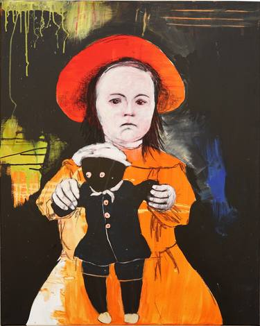 Print of Documentary Children Paintings by Uta Heinecke