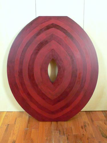 Original Abstract Geometric Sculpture by Hank De Ricco