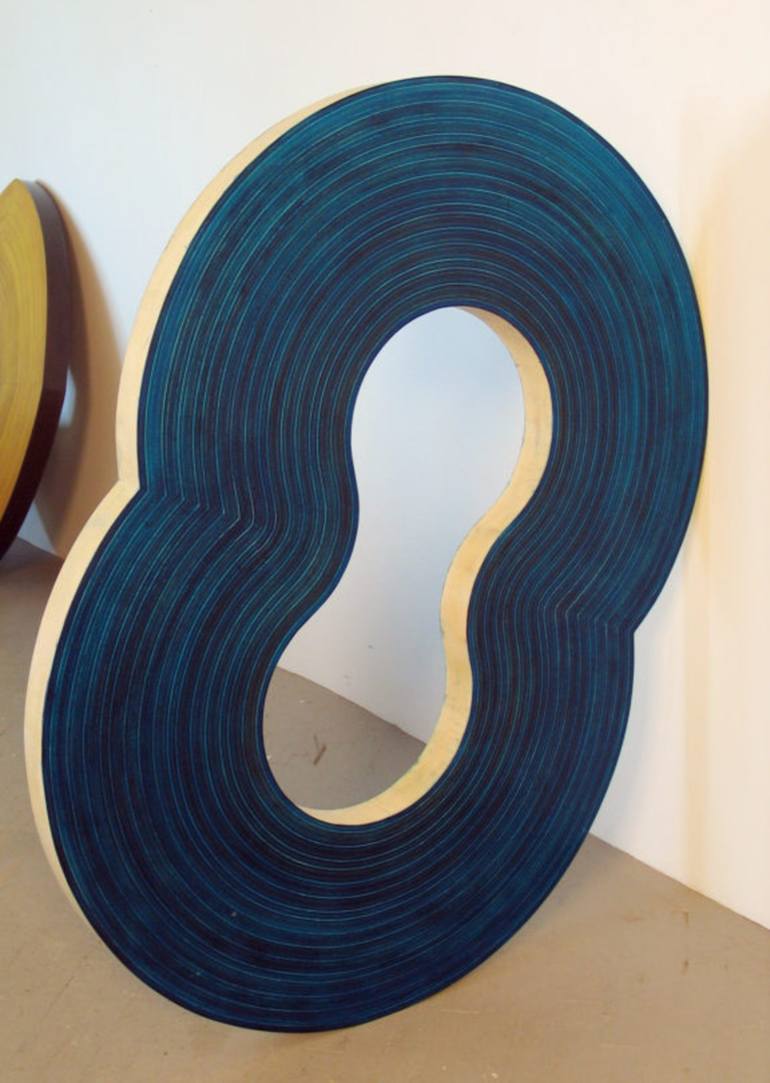 Original Abstract Geometric Sculpture by Hank De Ricco