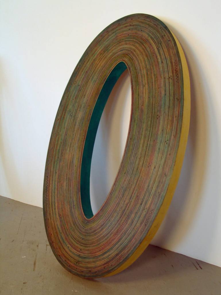 Original Abstract Geometric Sculpture by Hank De Ricco